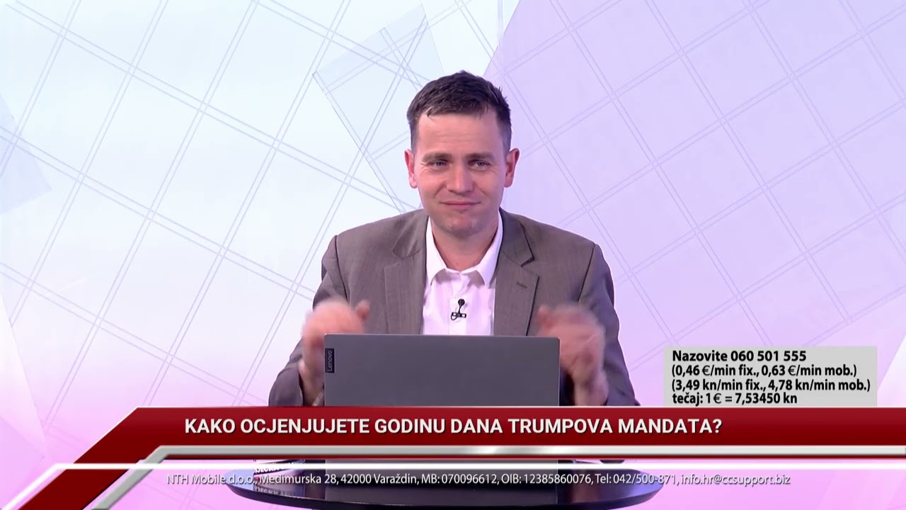 TV REPLIKA 20.01.2026. - KAKO OCJENJUJETE GODINU DANA TRUMPOVA MANDATA?