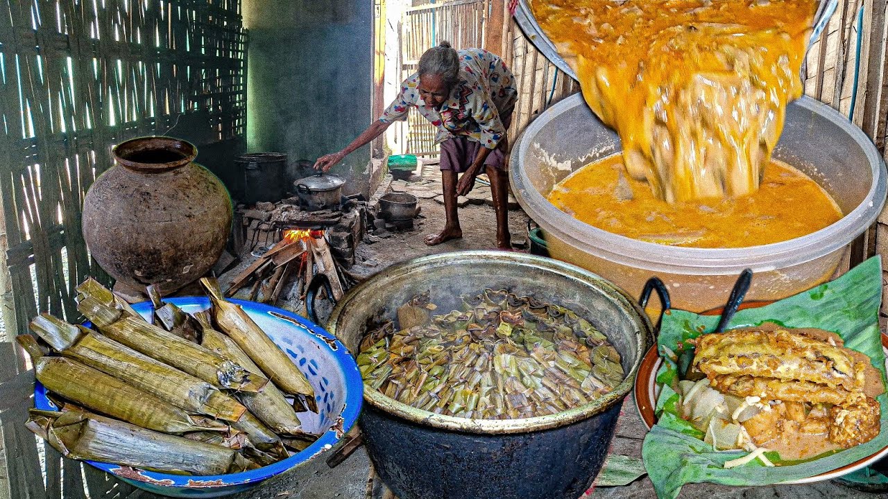 KELILING PAKAI SEPEDA ONTEL!! SIMBAH INI JUALAN SEJAK USIA 15 TAHUN KLILING DARI DESA KEDESA 