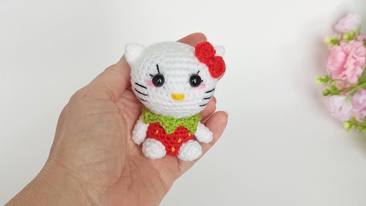 🌸Чтобы заработать делаю их Много🌸Как вязать маленькую Кошечку крючком подробный МК🌸