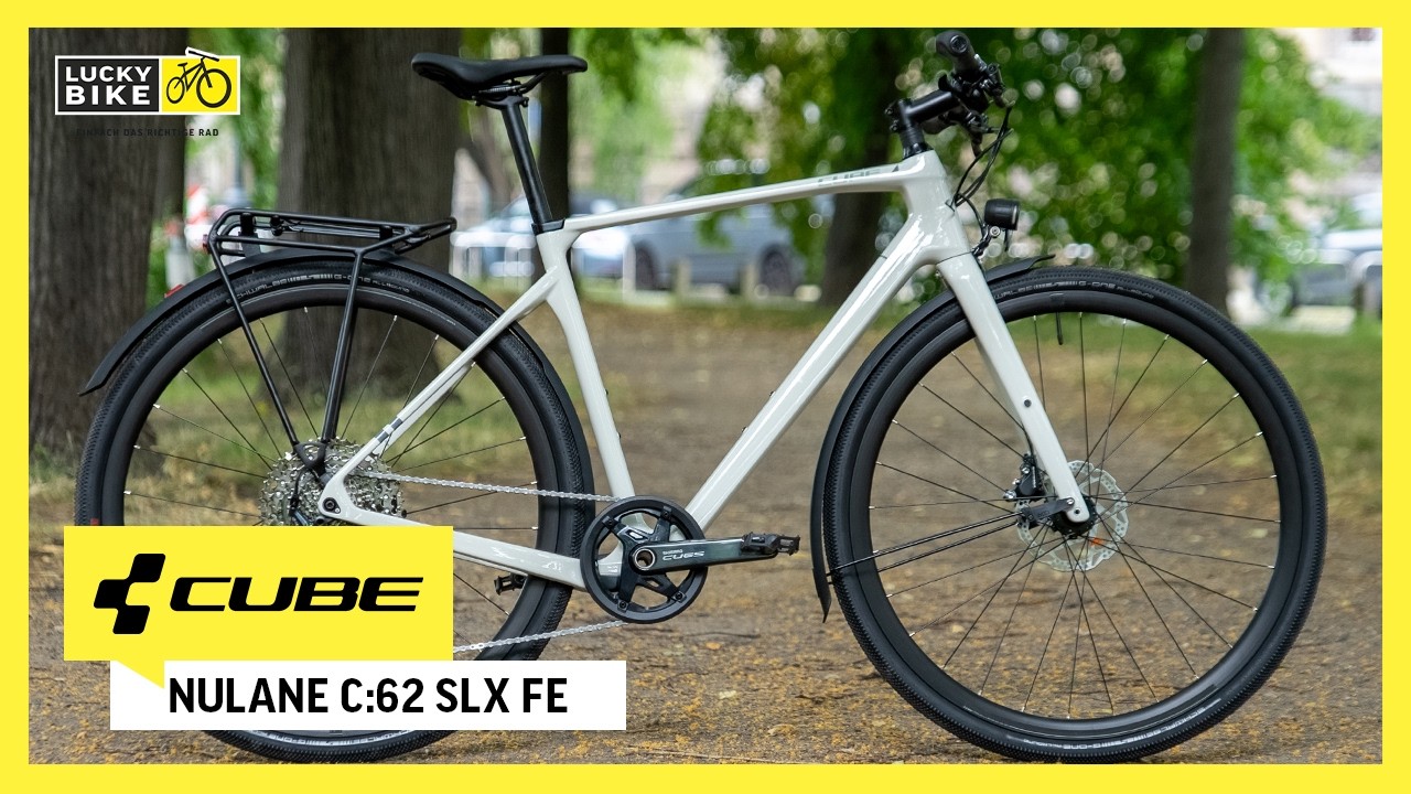 CUBE NULANE C:62 SLX FE REVIEW | Perfekt für City, Pendelstrecken oder flotte Fitnessrunden!