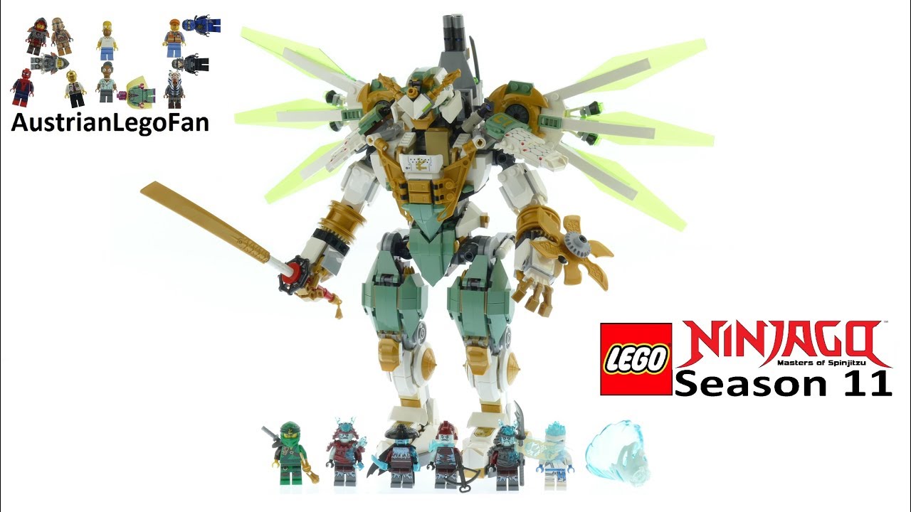 Lego Ninjago 70676 Lloyd´s Titan Mech Speed Build