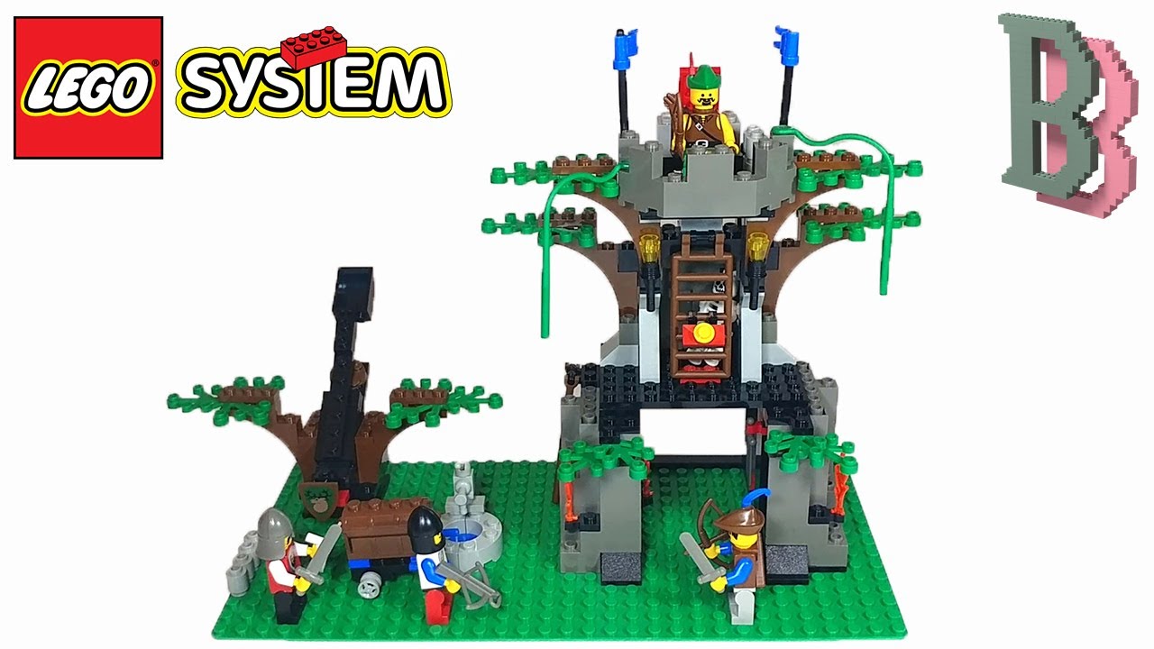 LEGO Castle Dark Forest 6046 Hemlock Stronghold - Review 1996