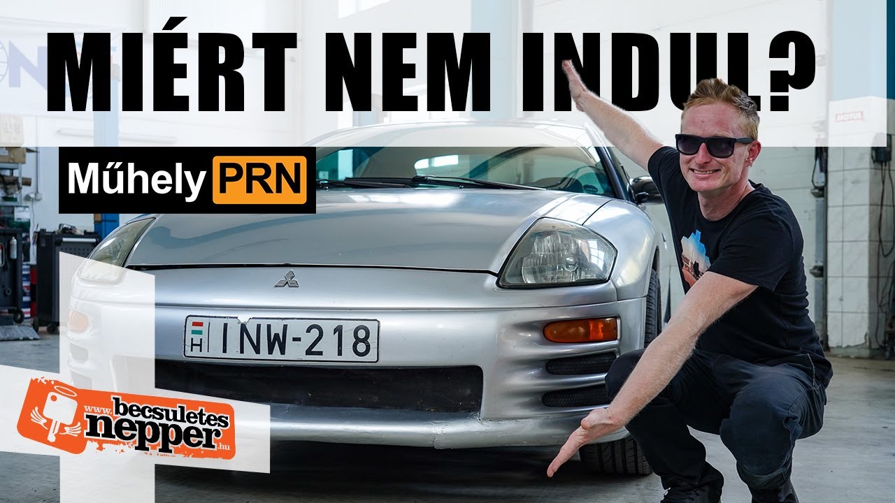Rendes műszakin sosem ment volna át – Mitsubishi Eclipse 2,4 – 2000 MűhelyPRN 170.