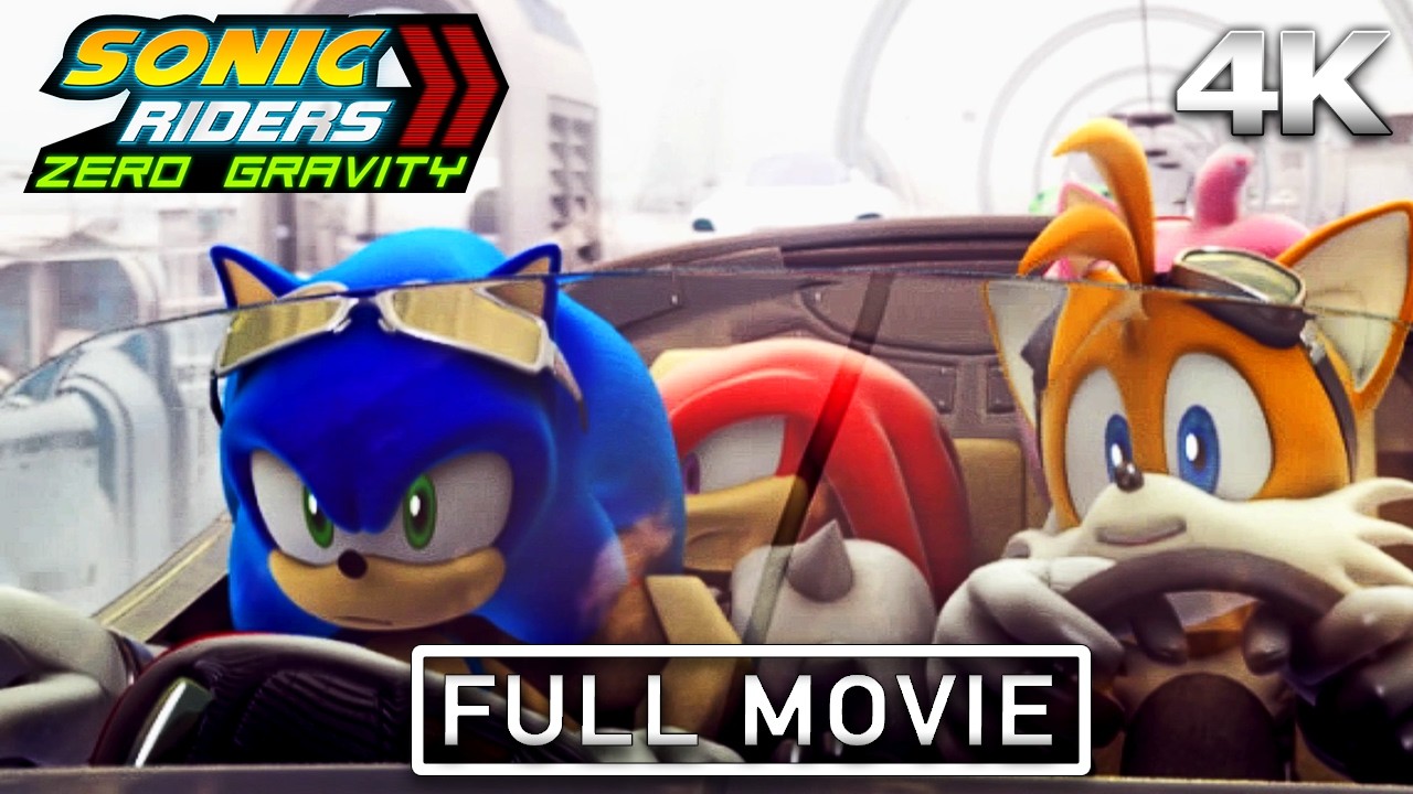 SONIC RIDERS ZERO GRAVITY All Cutscenes (Graphics Mod) Full Game Movie 4K 60FPS Ultra HD
