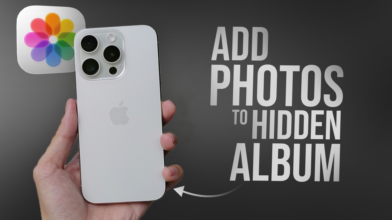 How to Add Photos to Hidden Album in iPhone (tutorial)