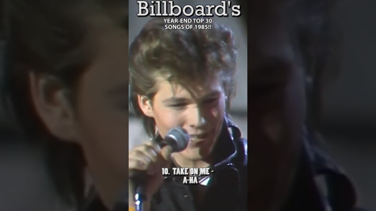 BILLBOARD'S TOP 30 SONGS of 1985 - 41 YEARS AGO! #music #80smusic #shorts #classicrock #pop #rock
