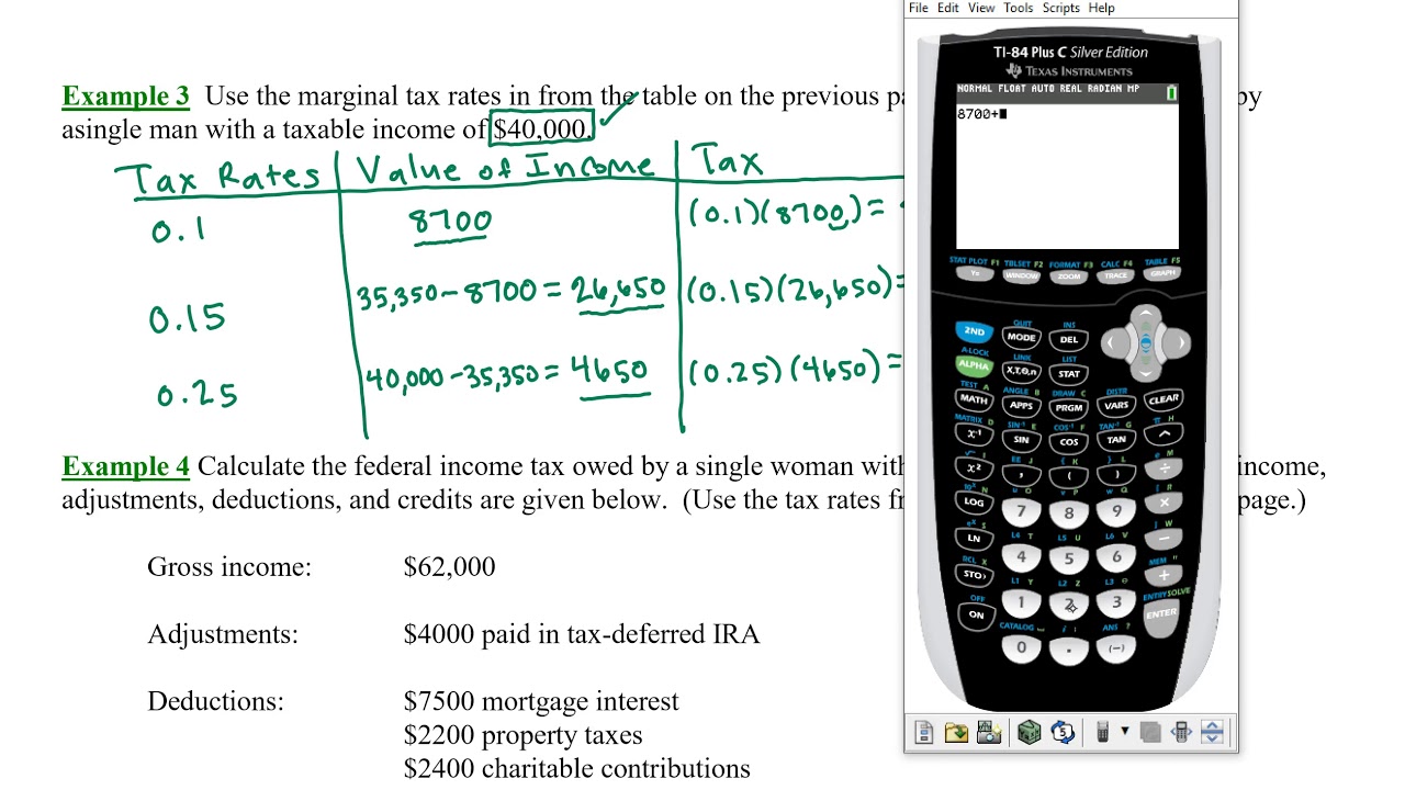 8.2.2 Calculating Federal Income Tax