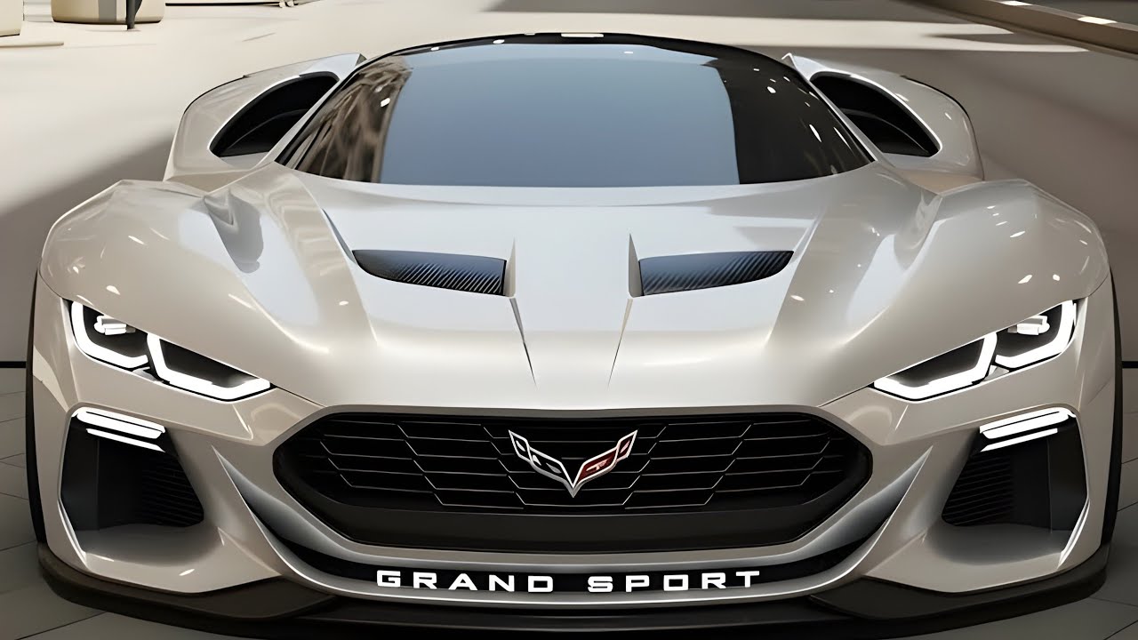 Chevrolet Corvette Grand Sport 2027 года | Полный обзор экстерьера и характеристик | Легендарный ...