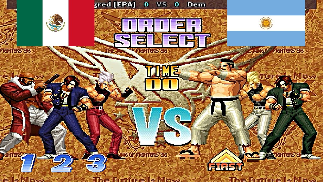 KOF 96 - zigred [EPA] vs  Dem