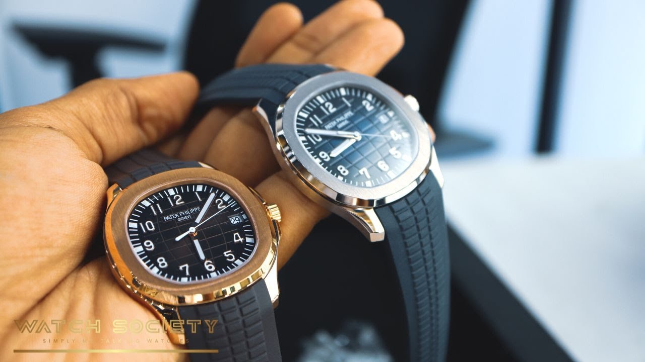 Patek Philippe Aquanaut 5167R & Patek Philippe 5168G, how does it compare?
