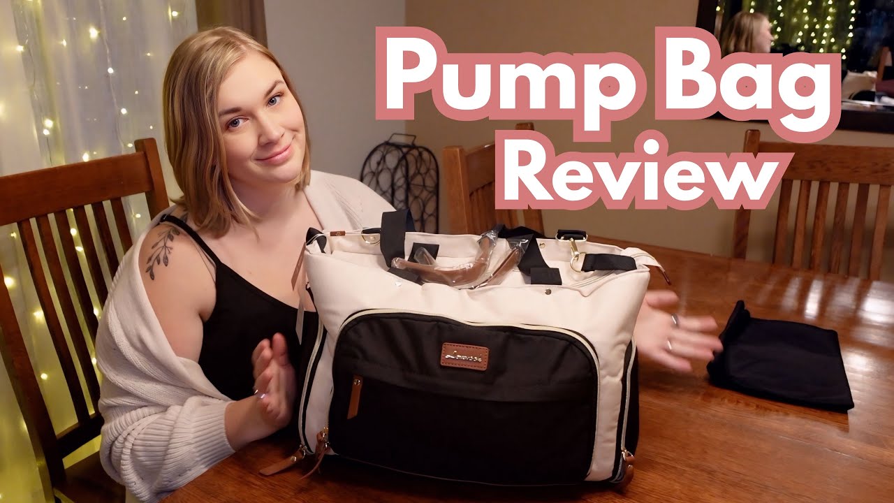 The Only Bag You&rsquo;ll Need as a Pumping Mom! | LOVEVOOK Breast Pump Bag Review