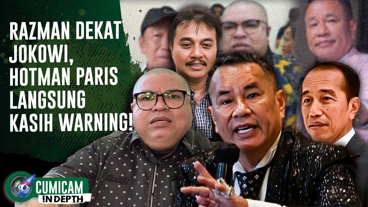 Razman Tuding Ada Kelompok di Balik Roy Suryo Cs, Hotman Paris Justru Minta Jokowi Waspada!| INDEPTH