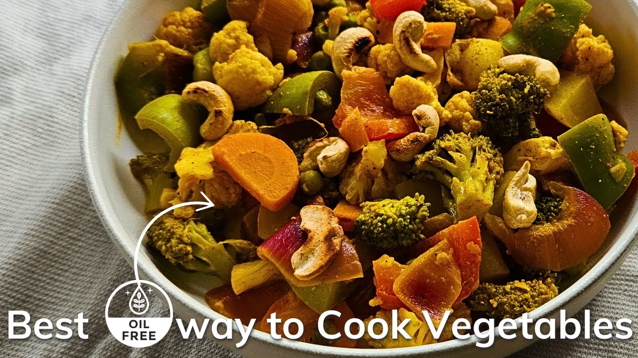 I Found the BEST Way to Cook Vegetables Without Oil!