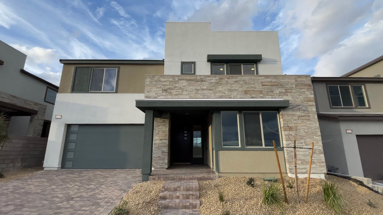 Touring Modern New Construction Home For Sale in Las Vegas, Nevada (Incentives Available!)