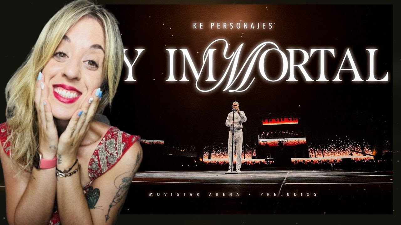REACCIÓN A MUJER AMANTE Y MY INMORTAL DE KE PERSONAJES EN VIVO