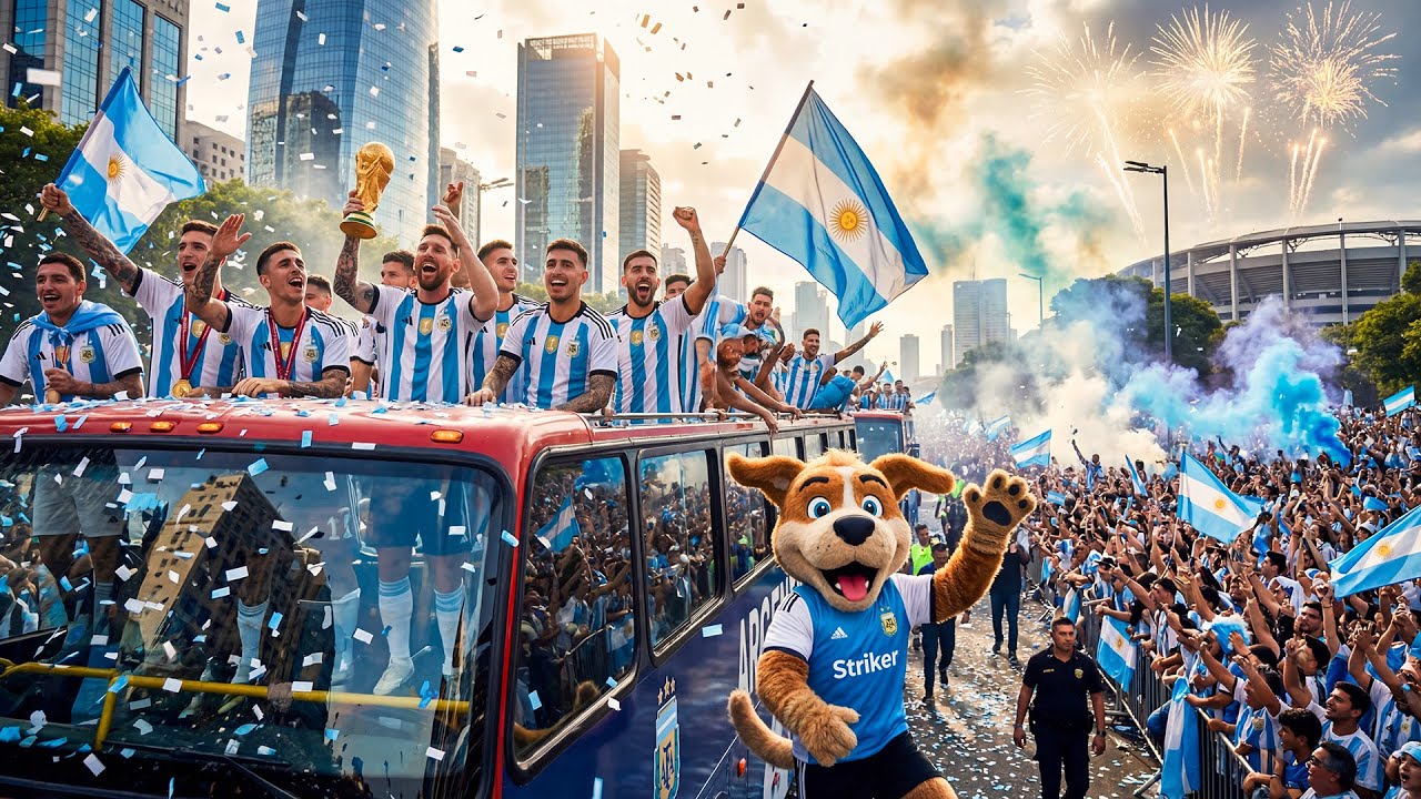 Самый масштабный парад в честь Чемпионата мира по футболу FIFA 2026 в США 🇺🇸 | Празднование на ули