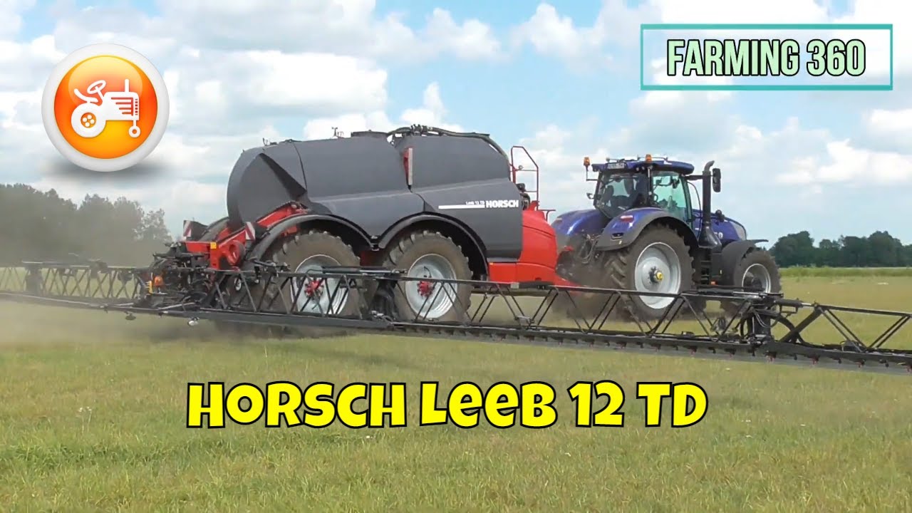 Sprayer Demonstrations 2021 | Horsch Leeb 12 TD & New Holland T7.315 HD