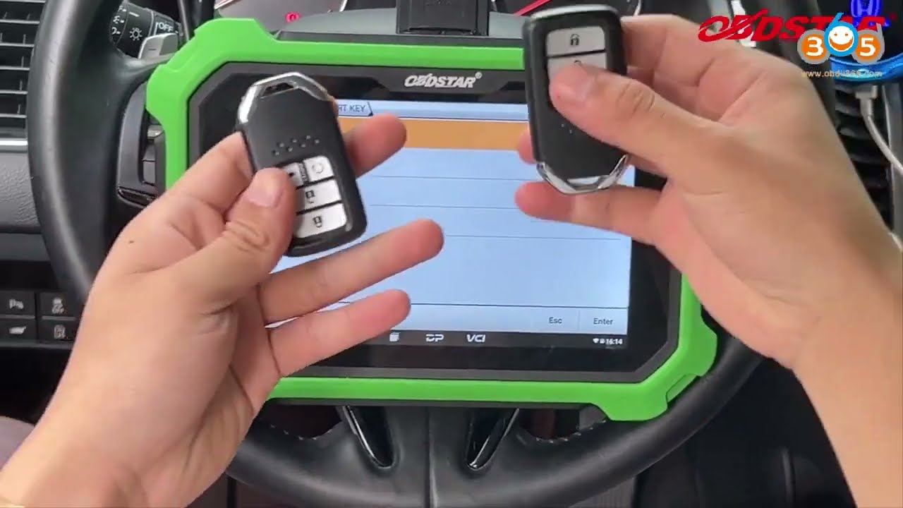 OBDSTAR Honda Avancier 2020 ID47 Proximity All Keys Lost by OBD- OBDII365