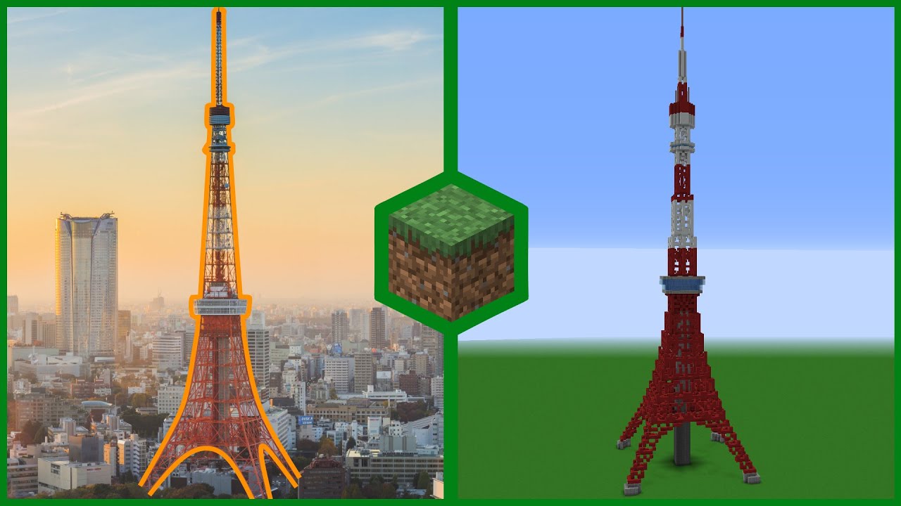 Tokyo Tower 1:2 scale | 90 Second Builds #12