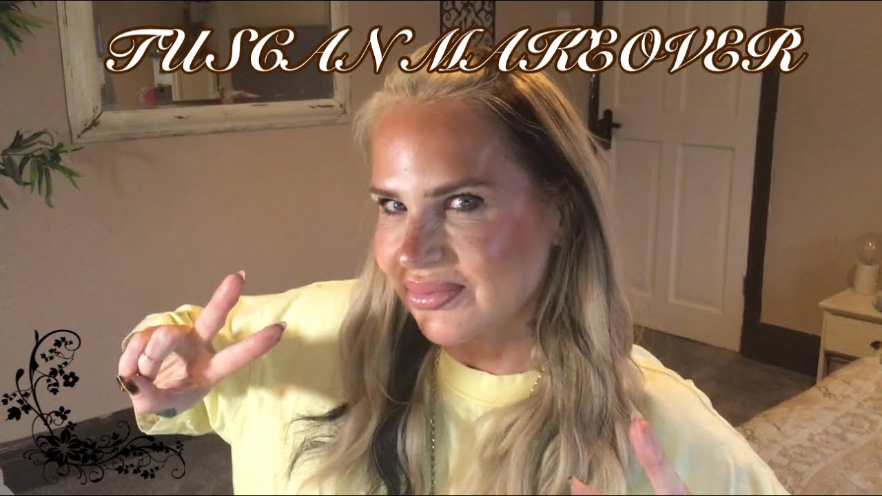 TUSCAN MAKEOVER ON MY MUM! 
