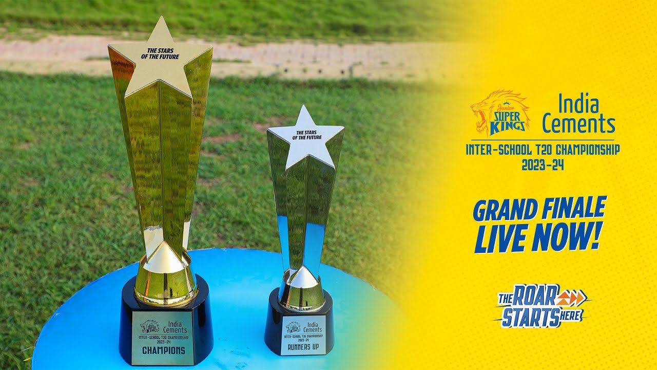 Junior Super Kings 2023- 24 Grand Finale LIVE | Jepiaar School vs Ramakrishna MHSS