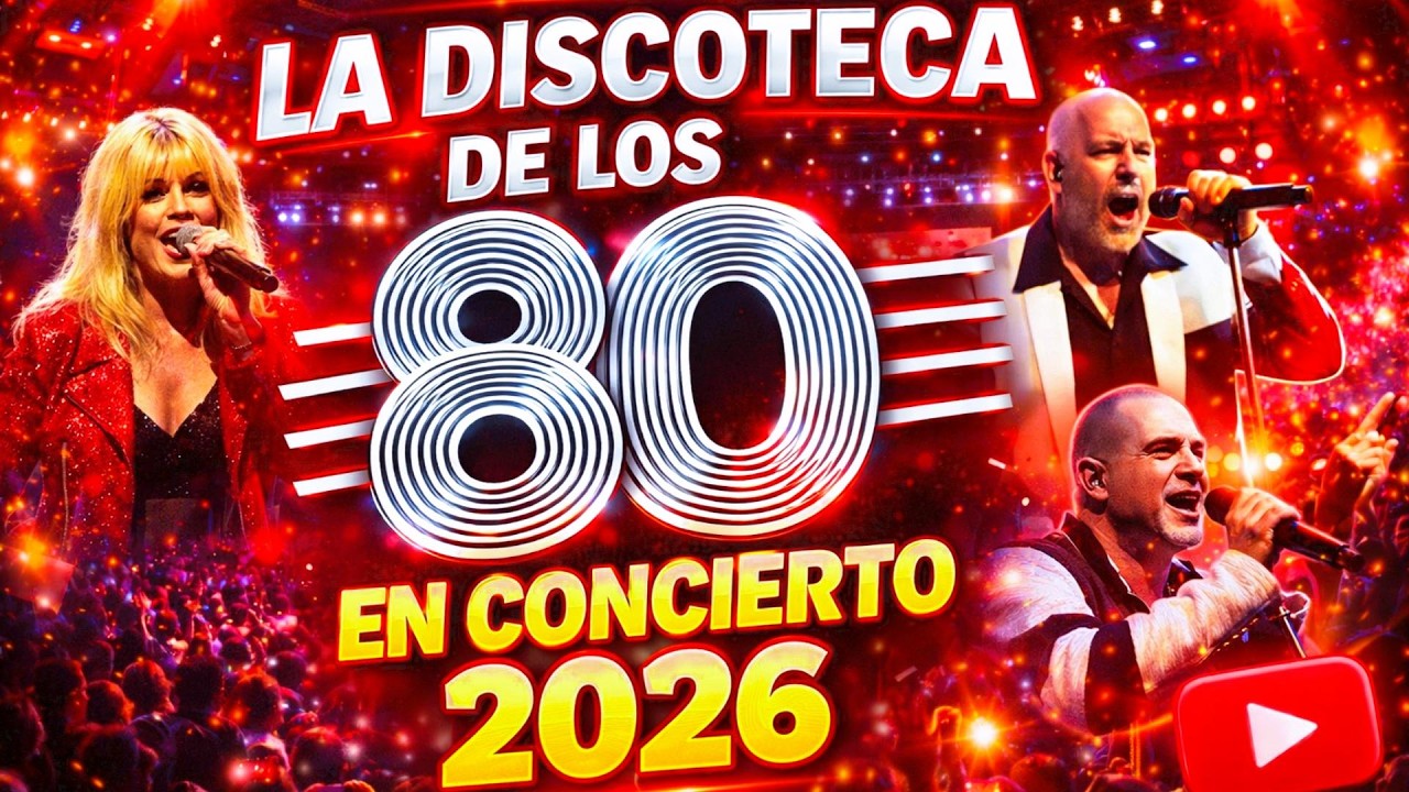 LA DISCOTECA DE LOS 80 EN CONCIERTO 💃 | Palau Sant Jordi Barcelona 2026