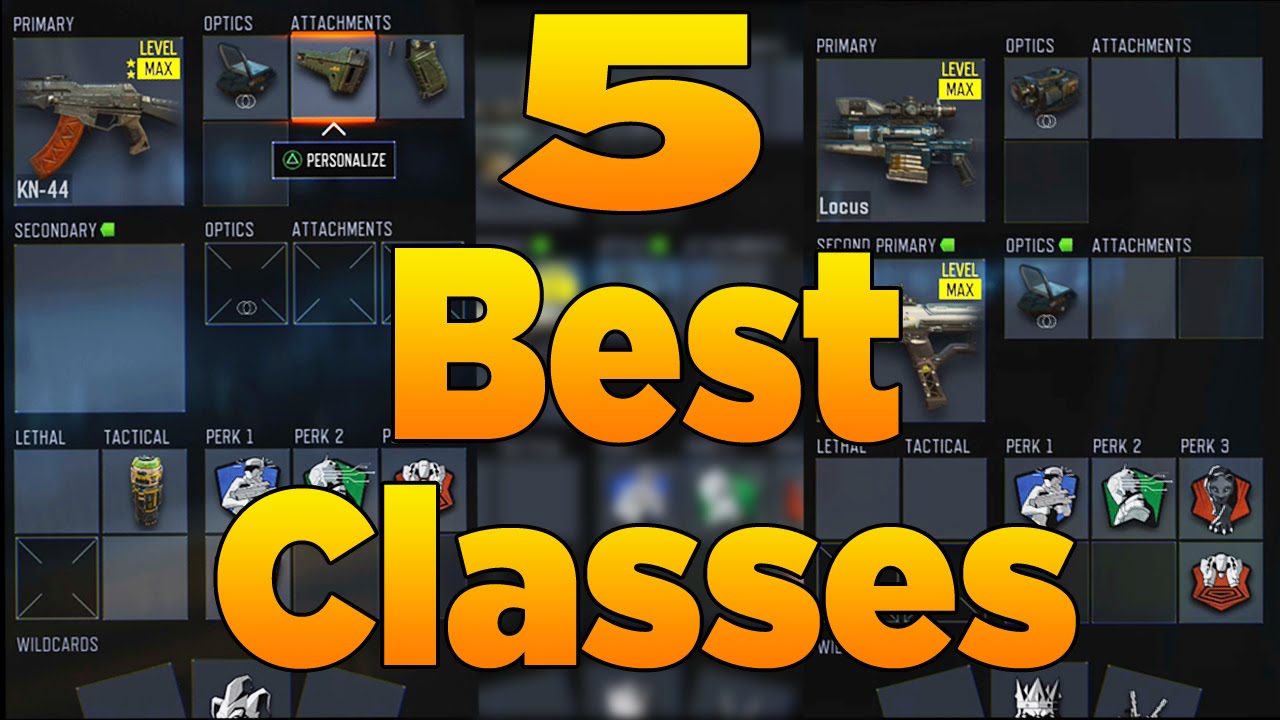 5 Best Classes in Call of Duty Black Ops 3 (Best Class Setups)