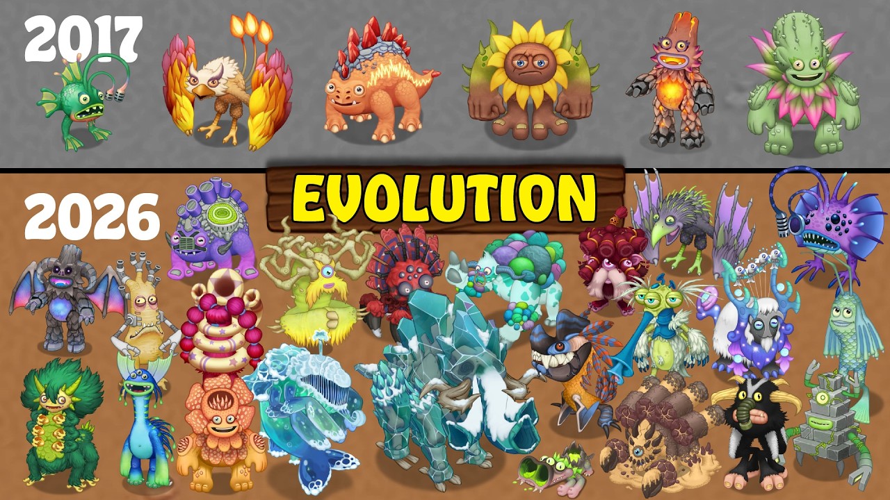 Amber Island Evolution - Waves 1-20 | All Rares & Epics (My Singing Monsters)