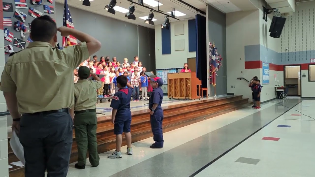 Cub Scouts - Flag Ceremony