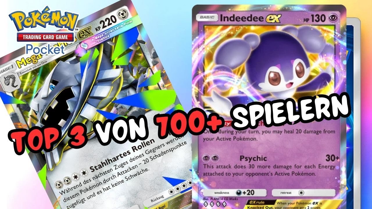 3. Platz von 700+ Spielern - Mega Stahlos EX Deck Guide | Pokémon TCG Pocket