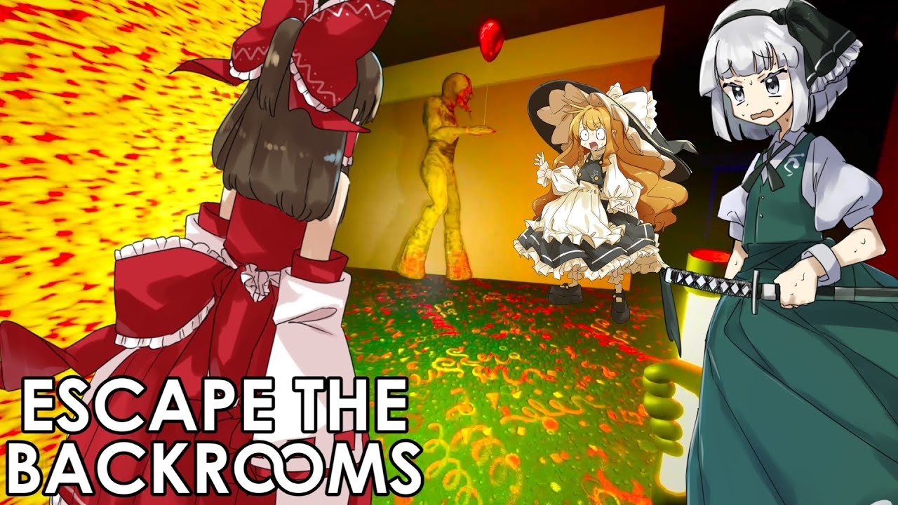 【ゆっくり実況】暗闇に潜むパーティーゴアーから隠れろ！！！　part27【Escape the Backrooms】