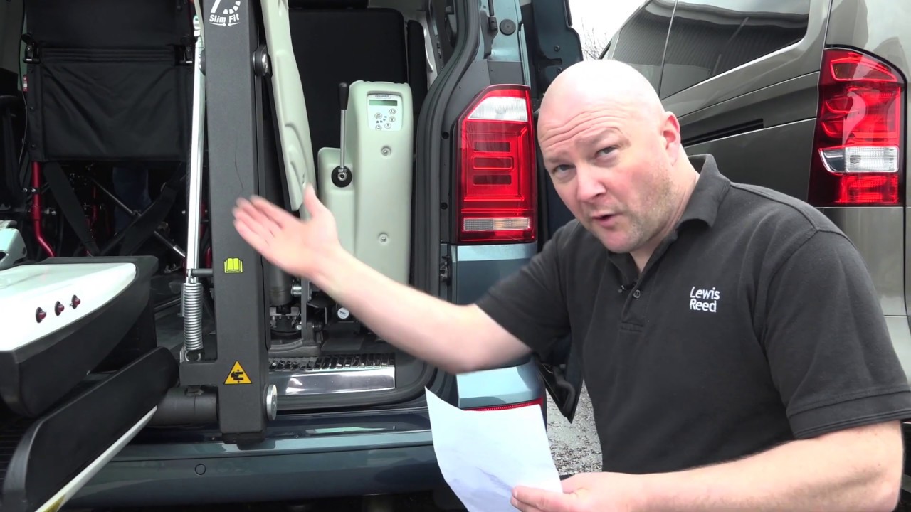 How to operate a Fiorella lift manually - Lewis Reed Wheelchair Accessible Vehicles -