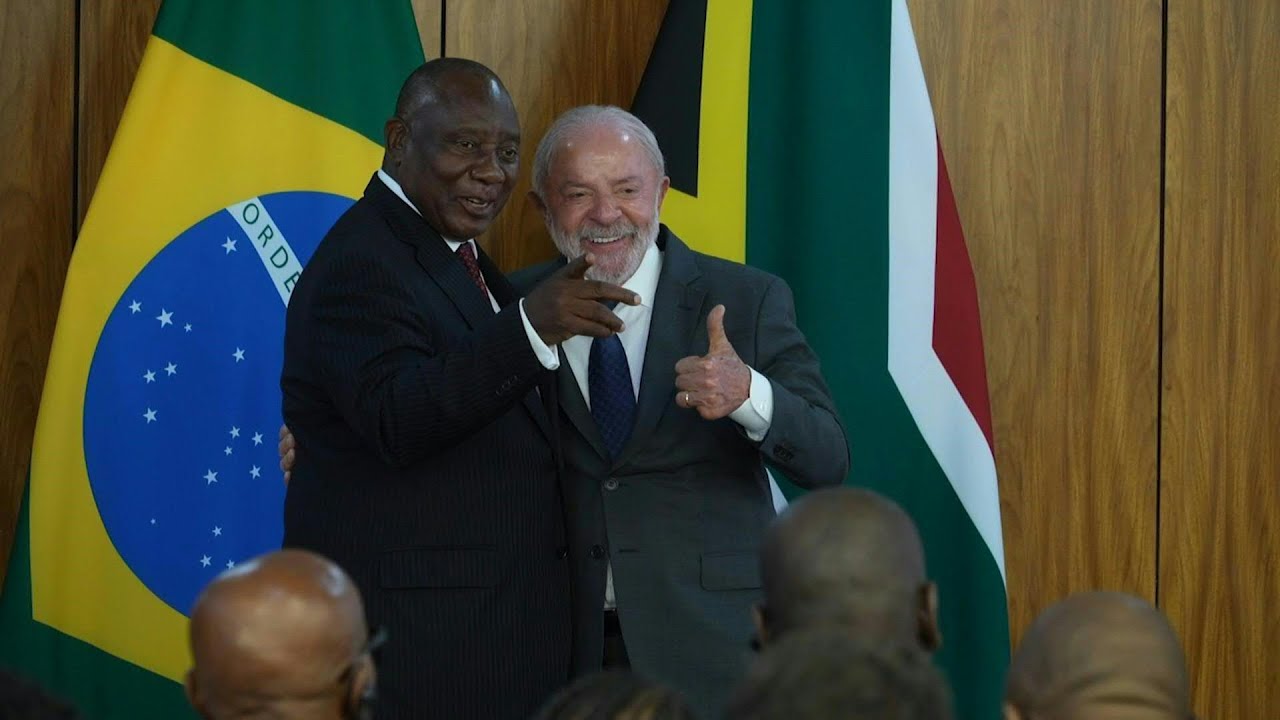 Lula llama a Sudáfrica a cooperar en defensa: 