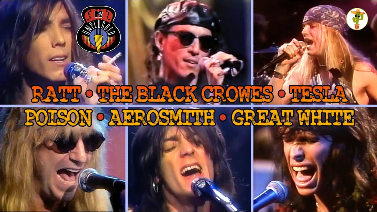 MTV Unplugged (1990) Ratt, Poison, Aerosmith & More Legends LIVE!
