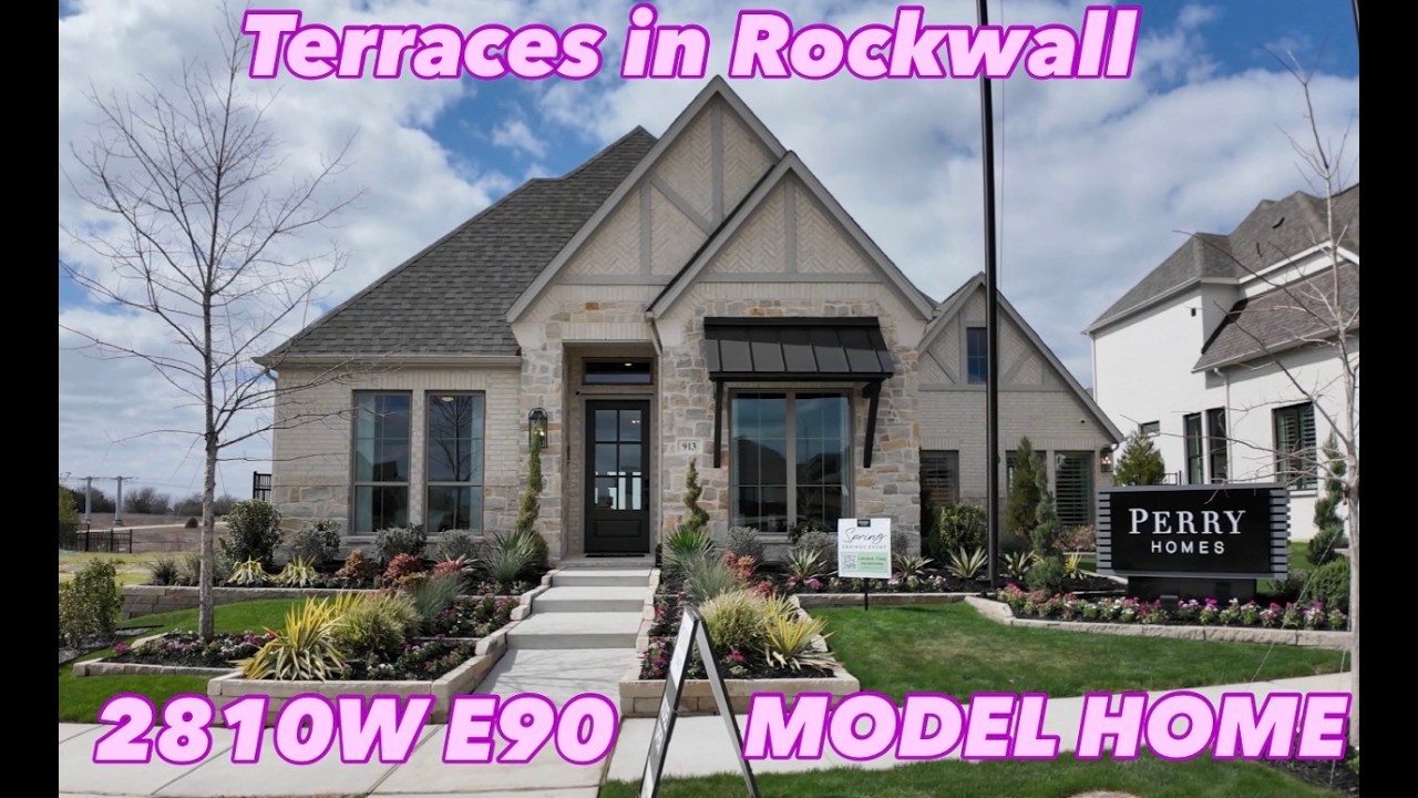 Inside the 2810W Model Home in Terraces of Rockwall | Perry Homes Tour