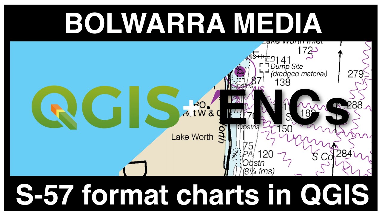 Работа с морскими картами в QGIS 3 (Windows)