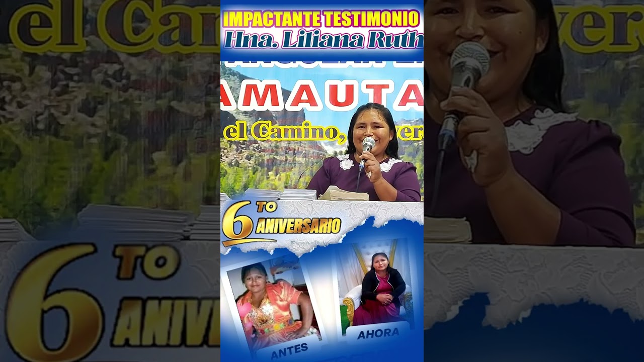 🔴✅😱😱TESTIMONIO IMPACTANTE💥HNA LILIANA RUTH G. EX CANTANTE FOLCLÓRICA 