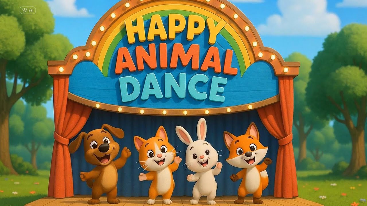HAPPY ANIMALS DANCE DANCE DANCE!