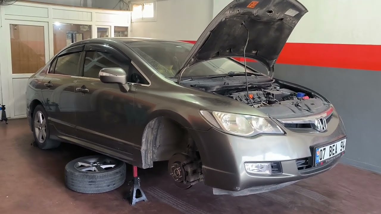Honda Civic fd6 direksiyon kutusu arızası / Fd6 direksiyon tıkırtı sesinin çözümü #fd6