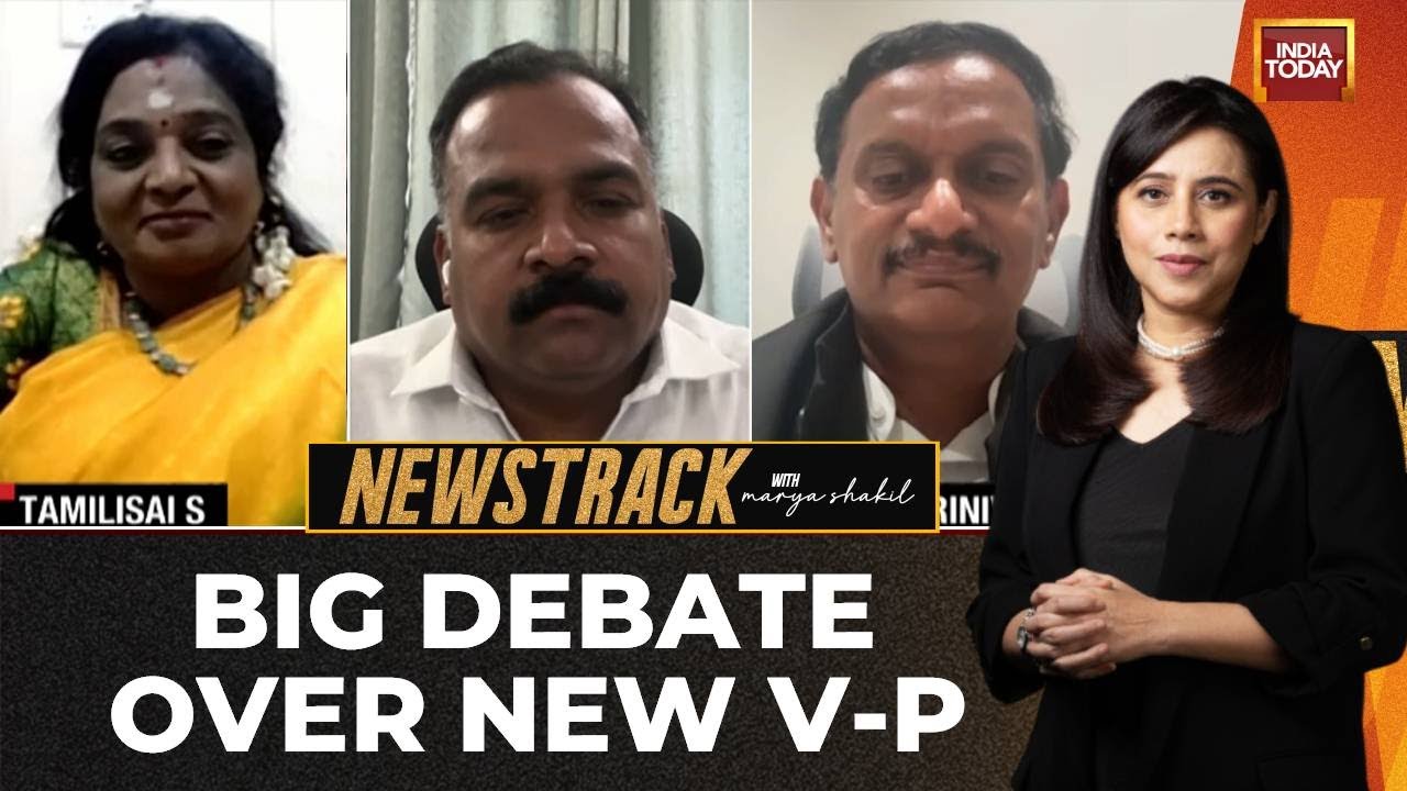 News Track Debate Over VP Polls: An Ideological Battle And A Clash Of Southern Pride | India Today