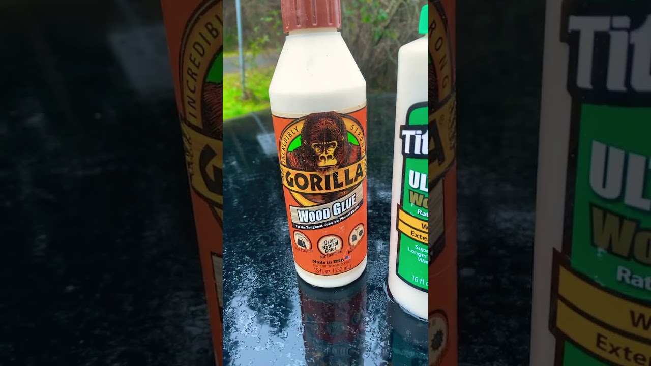If you had to choose between Gotilla wood glue &  Titebond3 which one would prevail? #woodworking