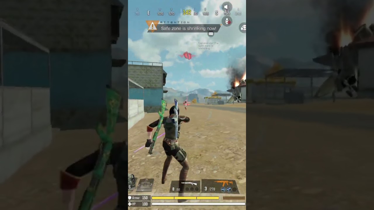Уничтожение игроков с классом QuickStrike в Call of Duty Mobile Battle Royale