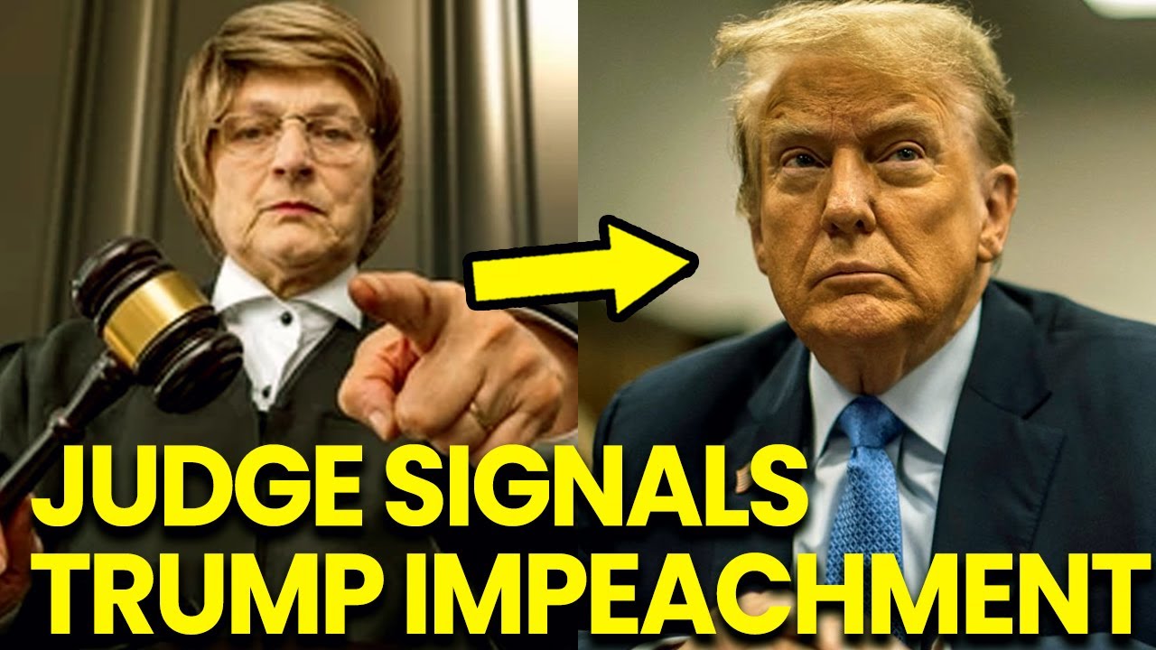 Trump PANICS as Judge SIGNALS Impeachment Court ERUPTS