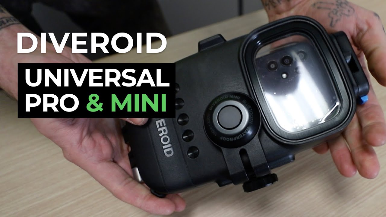 Smartphone Case Diveroid Universal Pro & Mini | Unpacking and Review