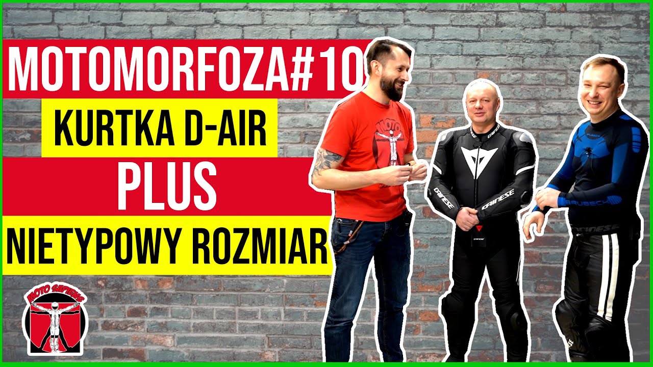 Podwójna Motomofroza motocyklistów - dobieramy nietypowy rozmiar kombinezonu motocyklowego i D-Air!