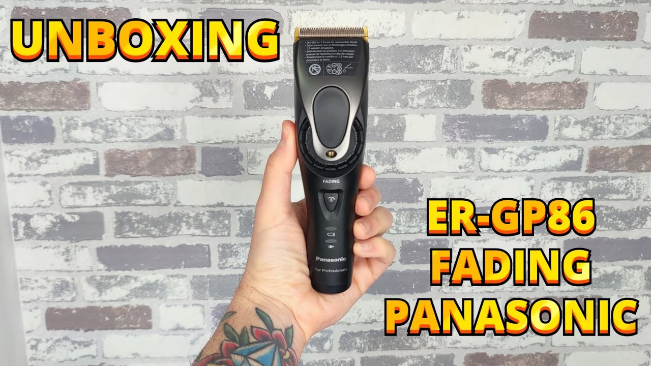 UNBOXING Panasonic ergp86 fading