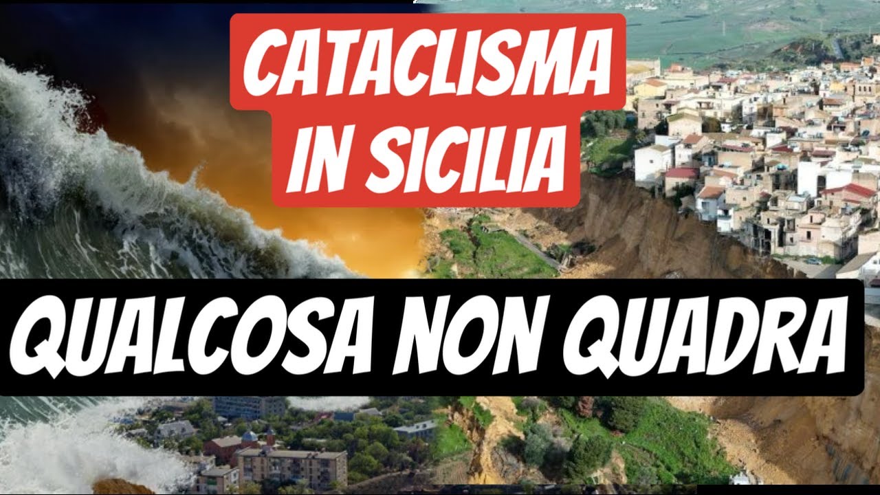 Qualcosa in #sicilia non quadra…#niscemi #nubifragio #terremoto. Giorgio Di Salvo