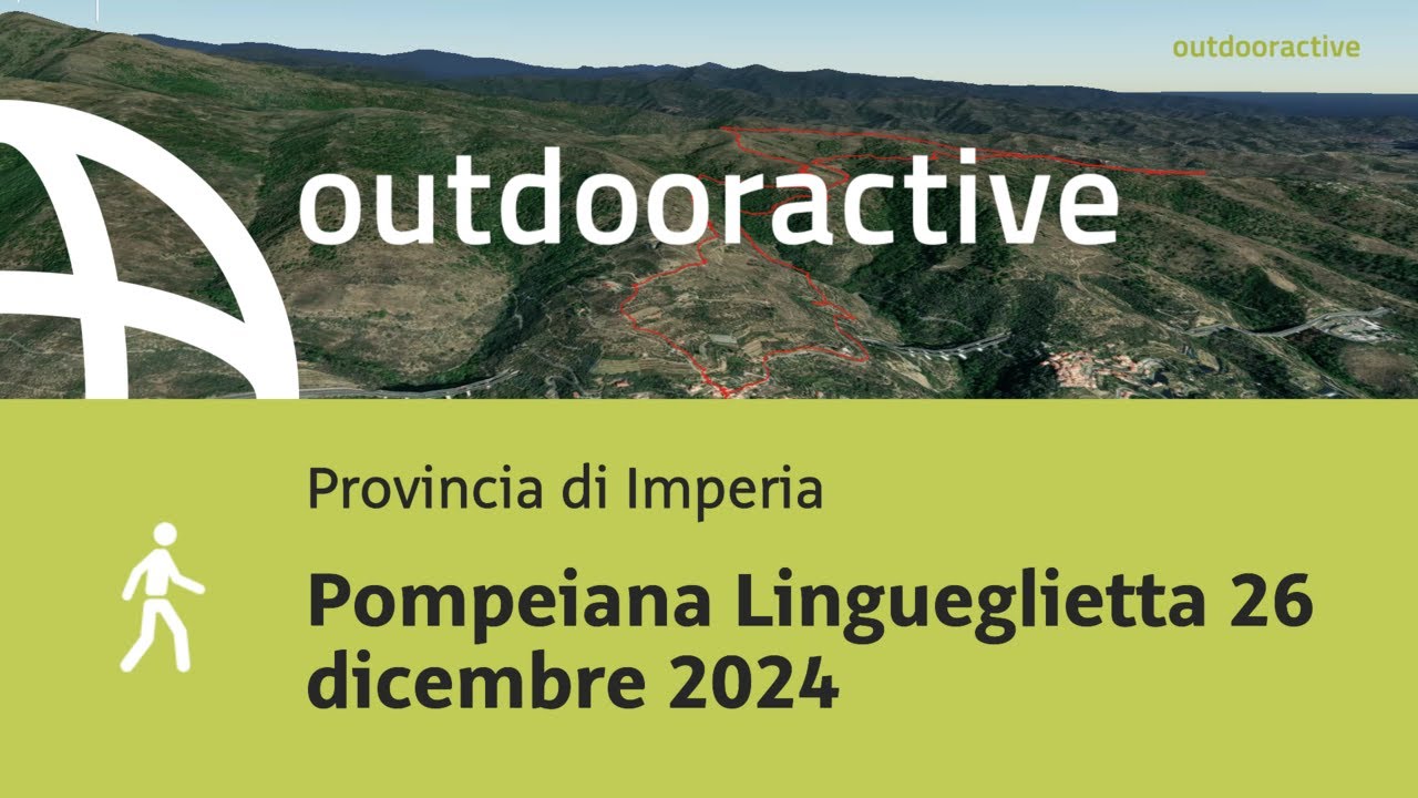 Video Flyover : Pompeiana Lingueglietta 26 dicembre 2024