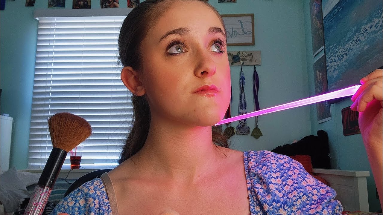 ASMR Meditation For Stress, Anxiety, & Sleep ✨️😴 (Face Brushing, Follow My Instructions, and more)