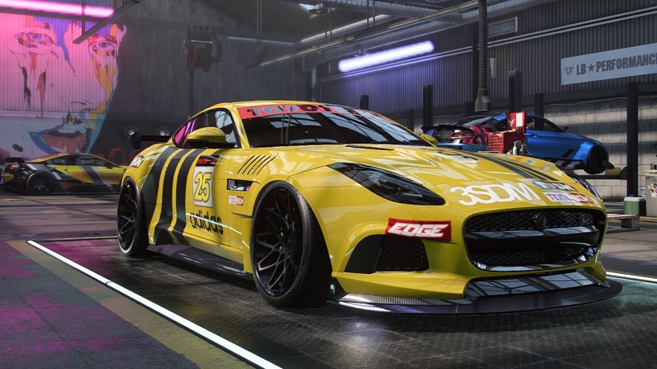 Need for Speed Heat: Jaguar F Type R Coupe Gameplay and Customization 